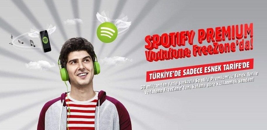 Vodafone Freezone Spotify - Bedava Premium